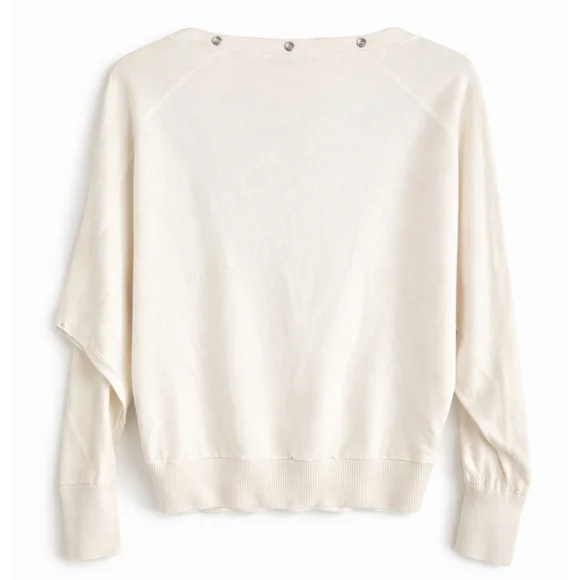 ALLSAINTS | Eli Bataeu Sweater In Cream - Picture 2 of 6